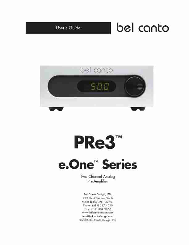 Bel Canto Design Stereo Amplifier e OneTM Series-page_pdf